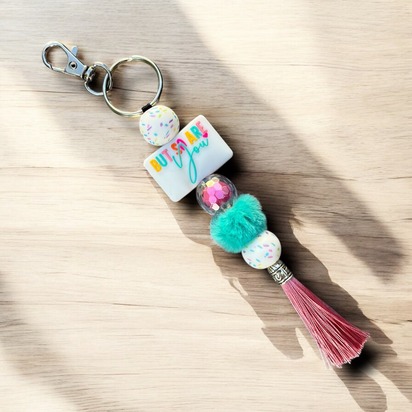 Life Is Hard, But So Are YOU-Keychain Clip On Accessory
