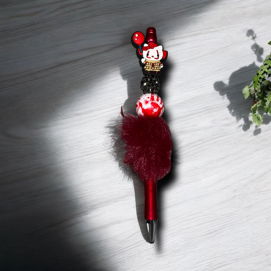 PW Hello Kitty-Beaded Pen