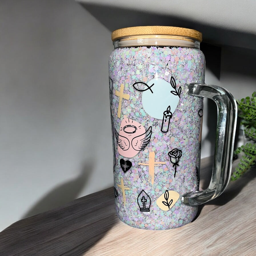 Pray-Snowglobe Tumbler