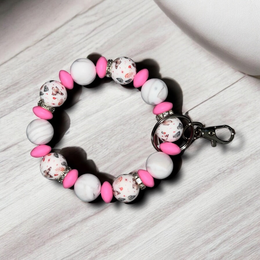 Butterfly- Wristlet Keychain