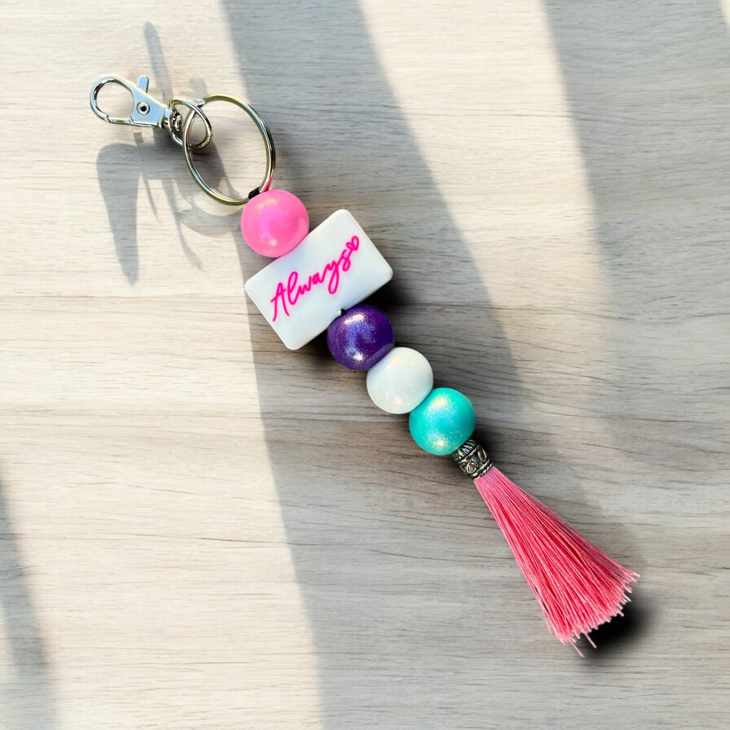 Remember Your Why, Always-Keychain Clip On Accessory