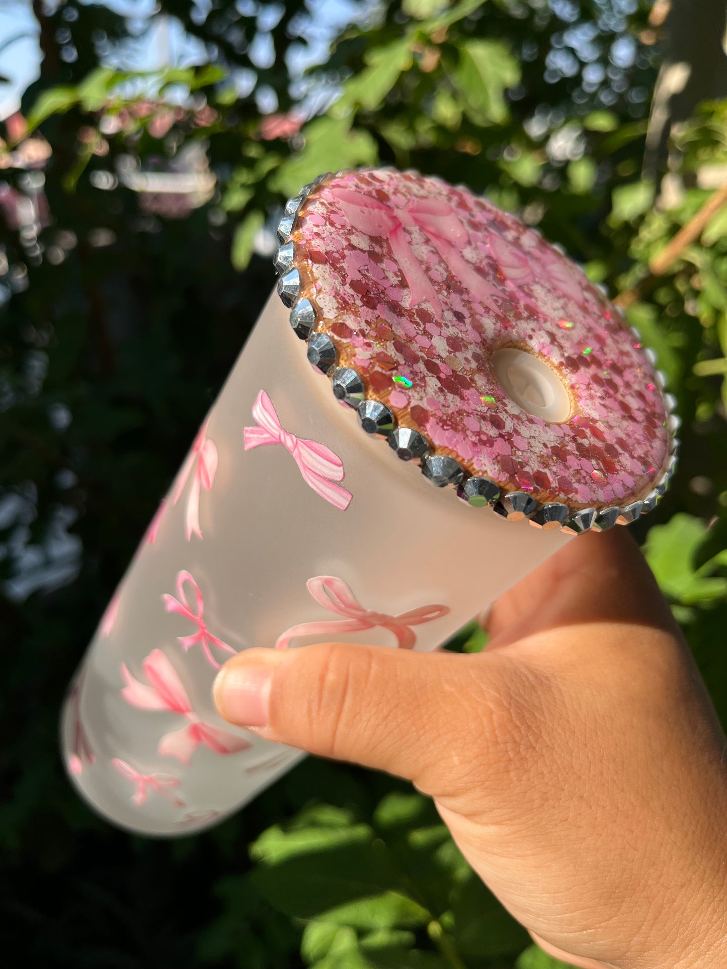Bow-tastic!-Frosted Tumbler
