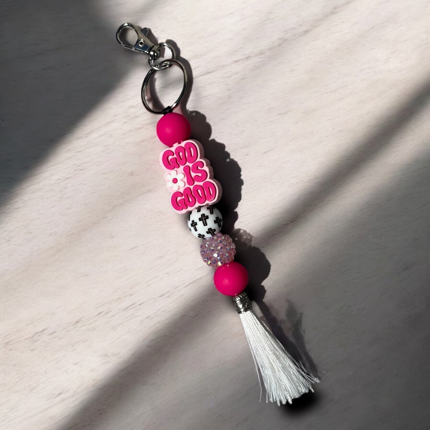 God is good-Keychain Clip On Accessory