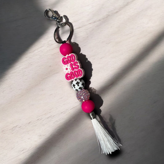 God is good-Keychain Clip On Accessory