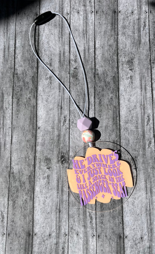 Passenger Princess-Rearview Mirror Car Charm