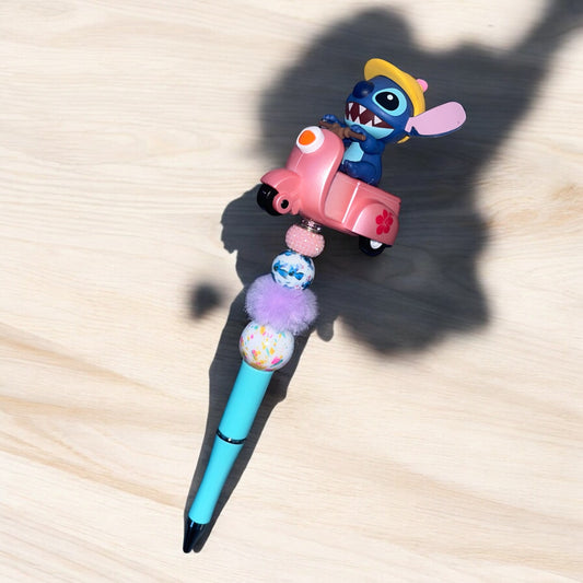 Scooter Stitch-Big Character Beaded Pen