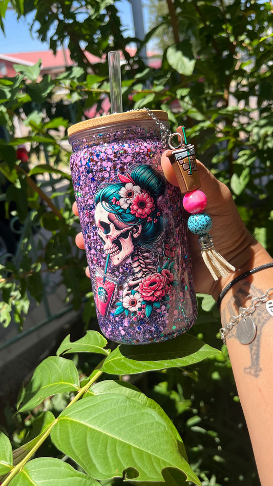 Mom Starbucks-Snowglobe Tumbler