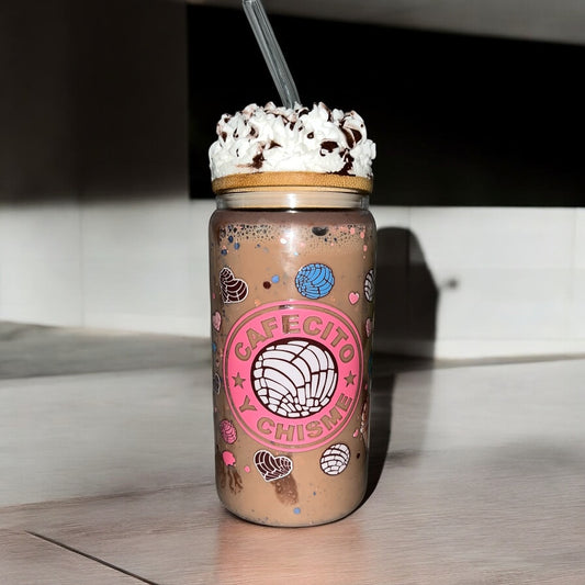 Cafecito Y Chisme- Snowglobe Tumbler