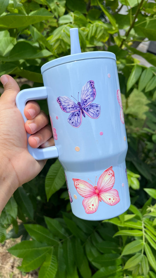 Butterfly-Stainless Steel Tumbler