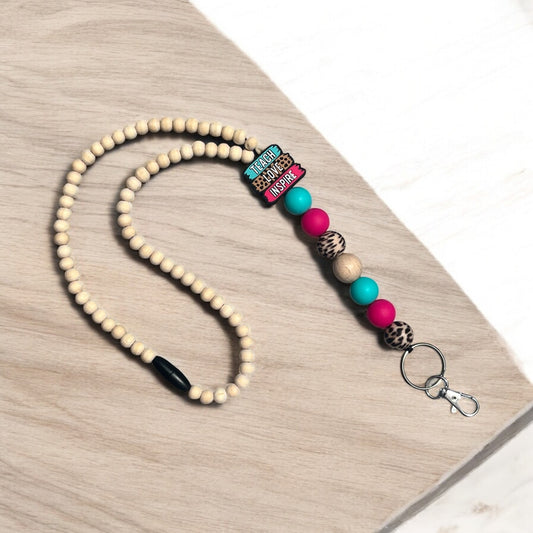 Teach, Love,Inspire-Lanyard