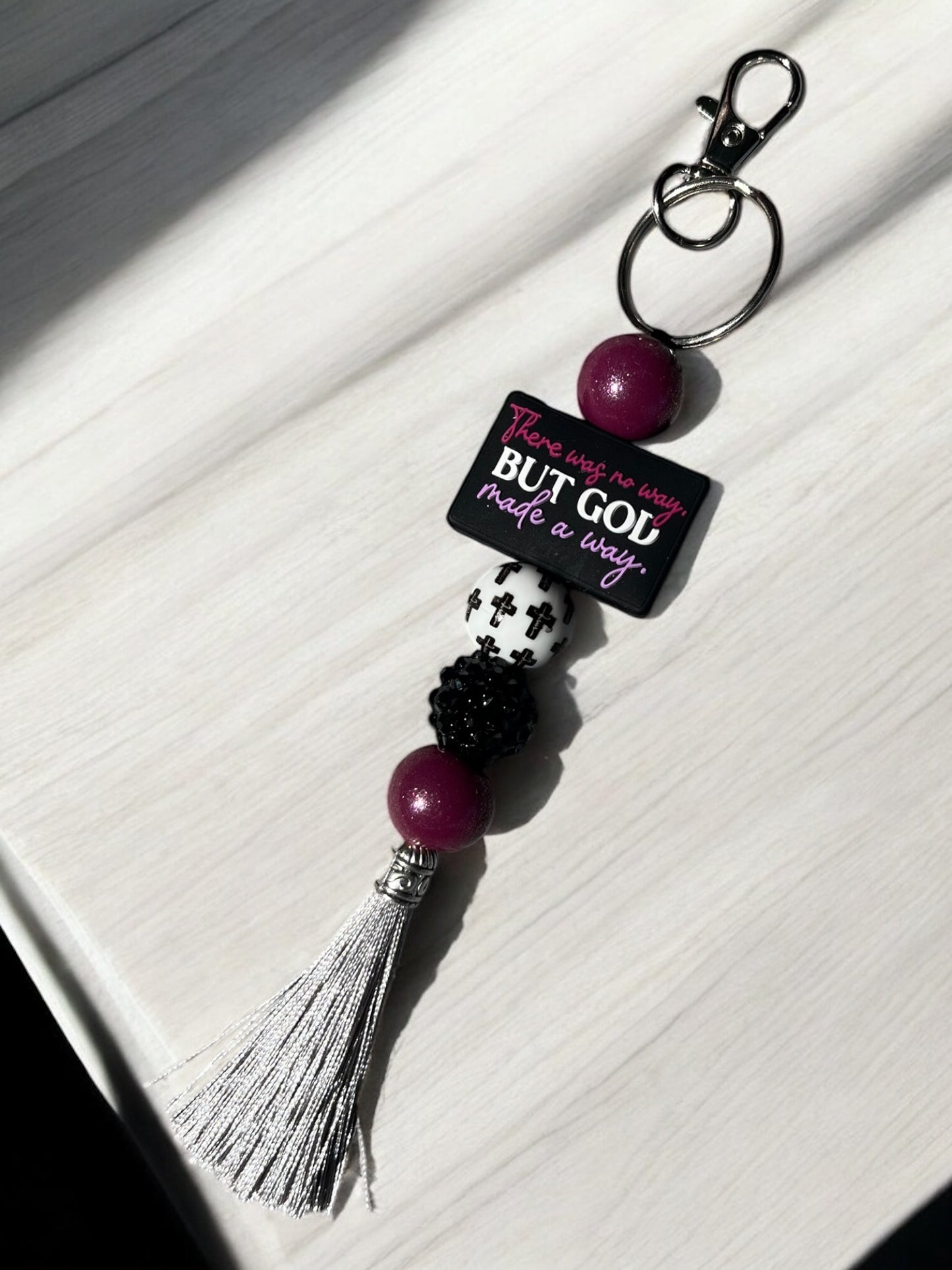 But God-Keychain Clip On Accessory