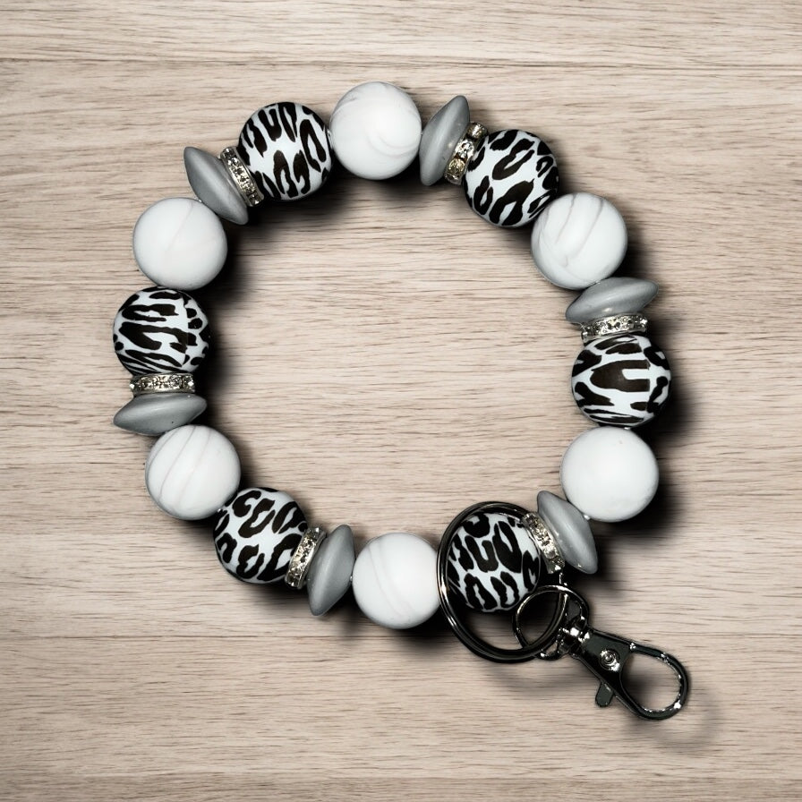 Animal Print- Wristlet Keychain