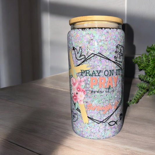 Pray-Snowglobe Tumbler