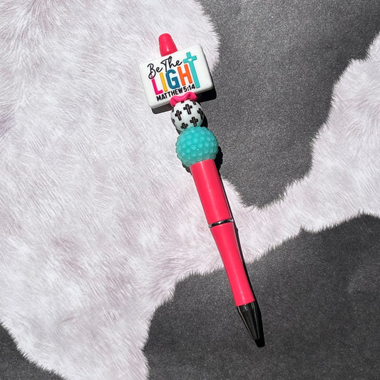 Be The Light-Beaded Pen